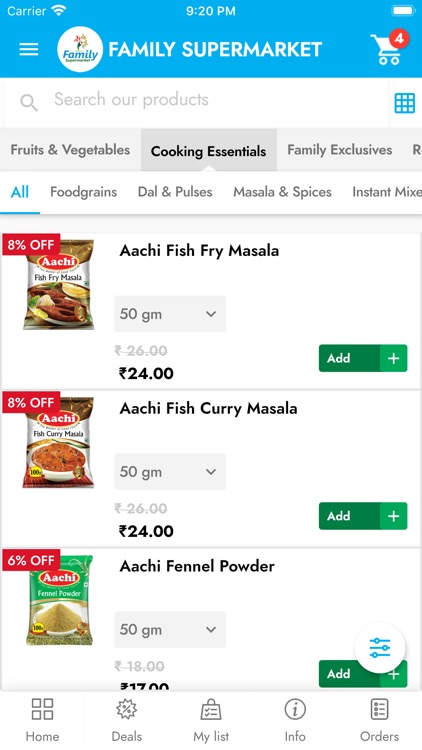 FAMILY SUPERMARKET @ Chennai