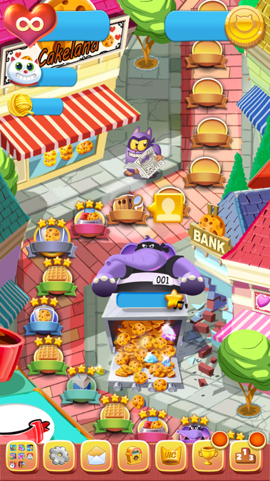 Cookie Cats - a singing puzzle adventure Screenshot 1