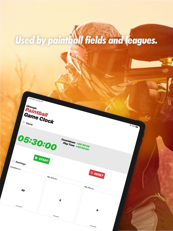 Screenshot #4 pour Ultimate Paintball Game Clock