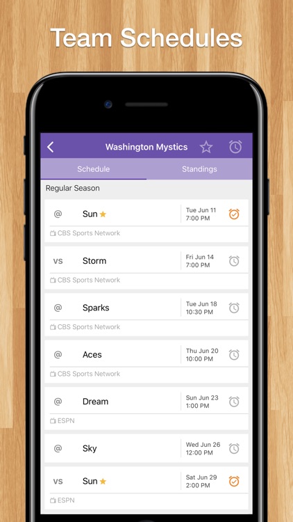 Scores App: WNBA Basketball screenshot-9