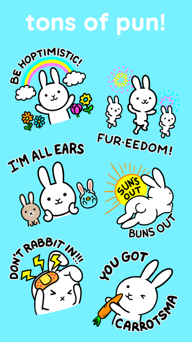 # Punny Bunny Animated Sticker screenshot 2