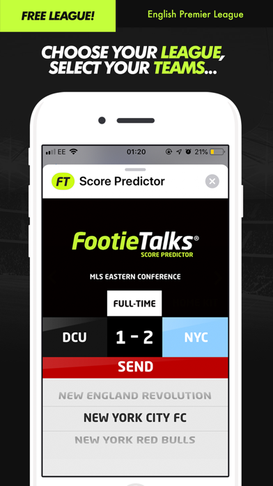 Score Predictor : FootieTalks screenshot 2