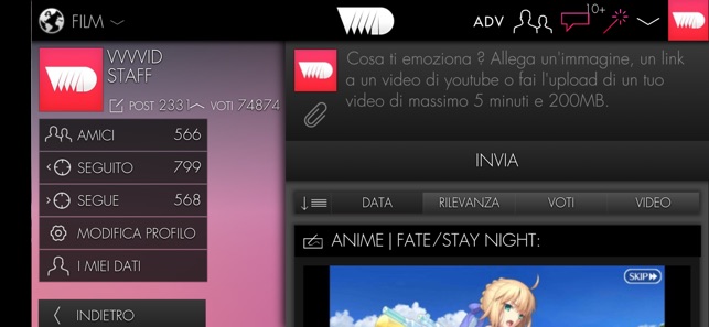 SCARICARE VIDEO DA VVVVID