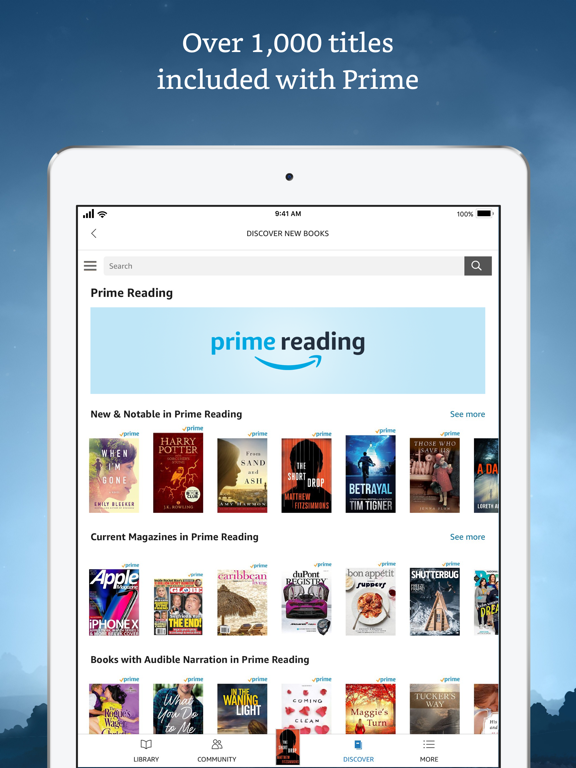 Kindle - Read Books, eBooks, Magazines, Newspapers & Textbooks screenshot