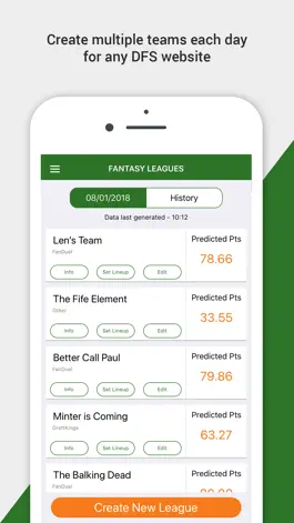 Game screenshot Baseball DFS Predictor mod apk