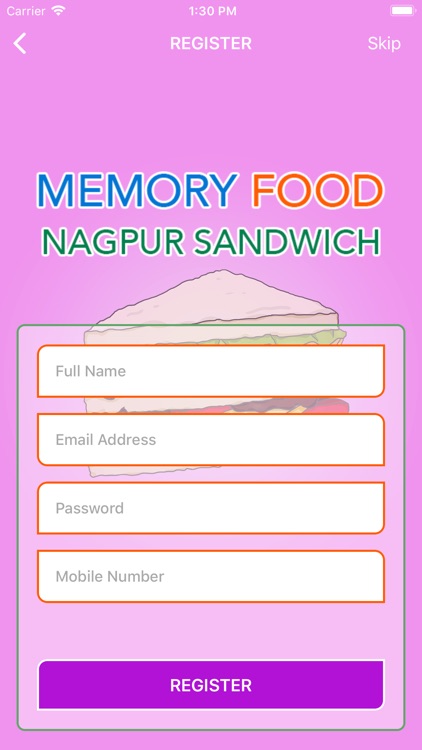 Memory Food Nagpur Sandwich