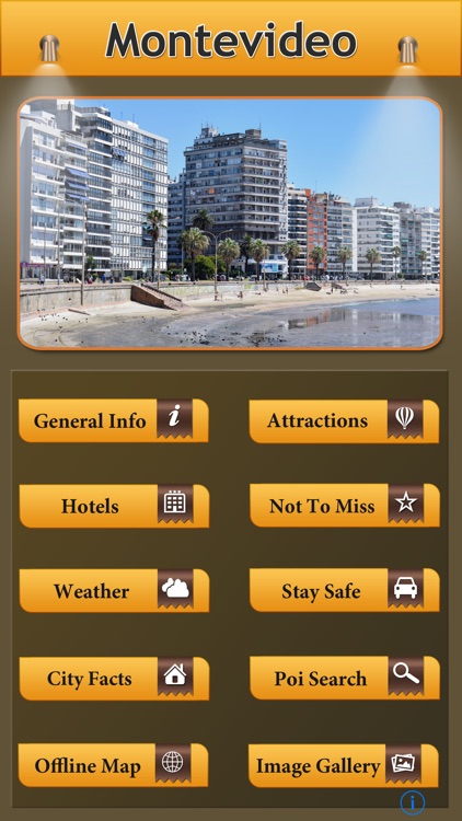 Montevideo Offline Map Guide