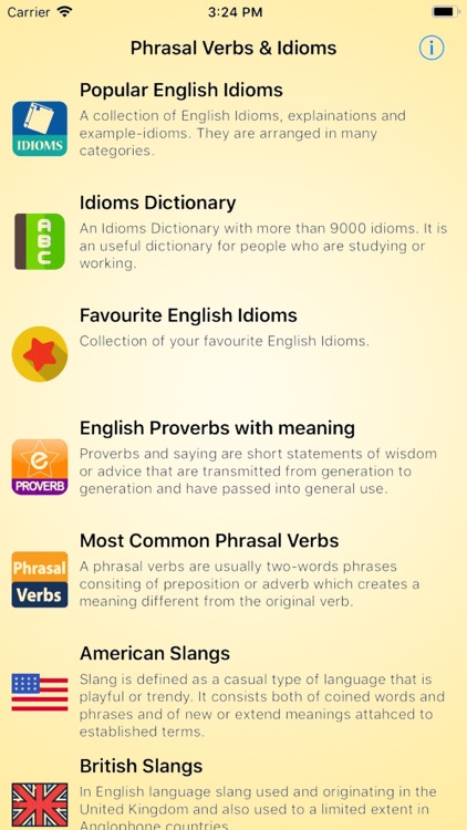 Easy English: Proverbs, Slangs