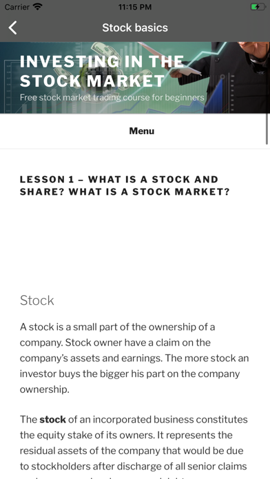 Investor Stockmarket Portfolio screenshot 4
