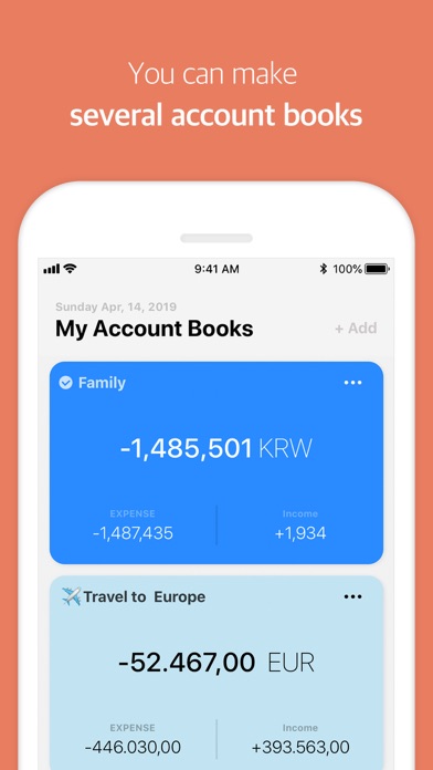Tag AccountBook - Manage money screenshot 2