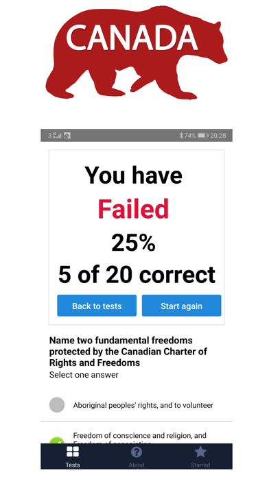 Canadian citizenship [TEST] screenshot 3