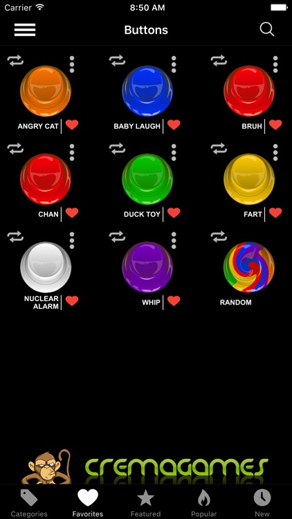 Soundboard: Buttons with Instant Sounds Switch NSP