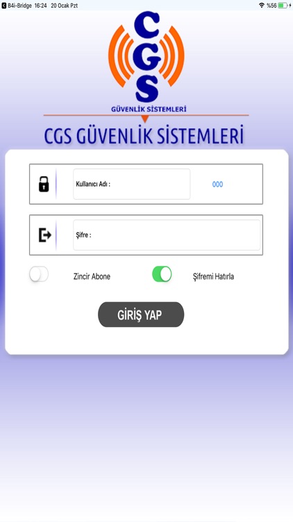 CGS Alarm