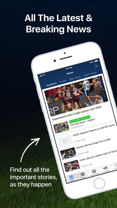 How to cancel & delete Rugby League Live: NRL Scores from iphone & ipad 1