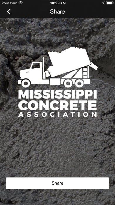MS Concrete Association screenshot 3