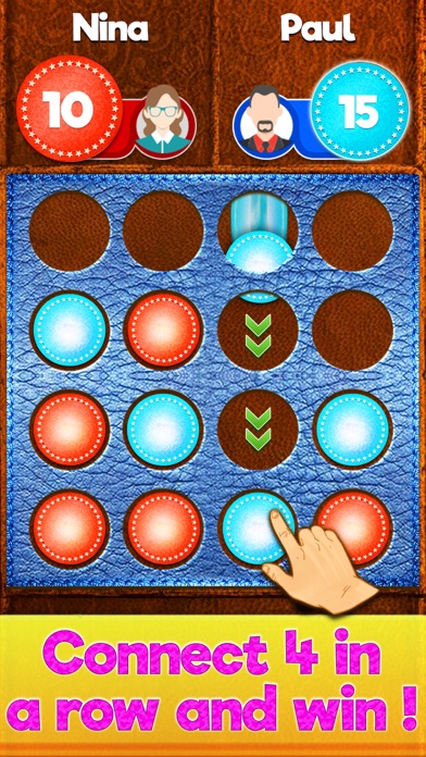 4 in a Row Puzzle Connect Game screenshot 2
