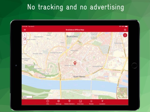 Bratislava Offline Map screenshot 2