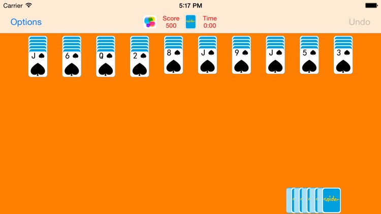 Classical Spider Solitaire