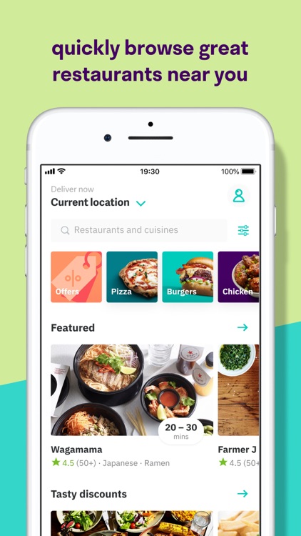 Deliveroo: Food delivery