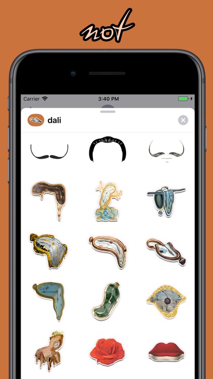 Dali-fy: clocks + moustaches!