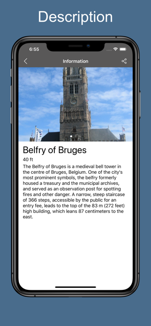 Bruges 2020 — offline map(圖3)-速報App