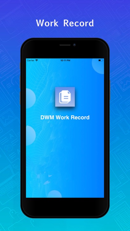 DWM Work Record