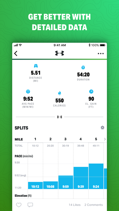 Map My Hike By Under Armour review screenshots