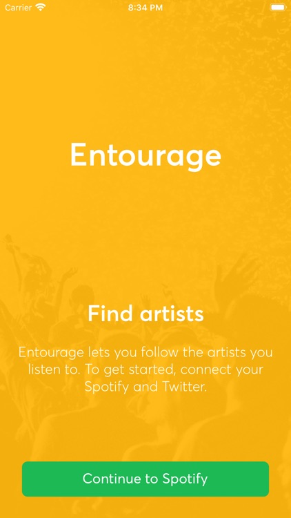 Entourage - Follow Artists