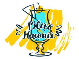 Blue Hawaii Fantasy Stickers