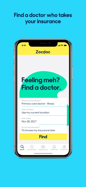 Zocdoc: Find Local Doctors(圖1)-速報App