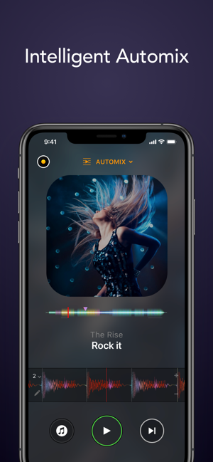 ‎djay - DJ App & AI Mixer Screenshot