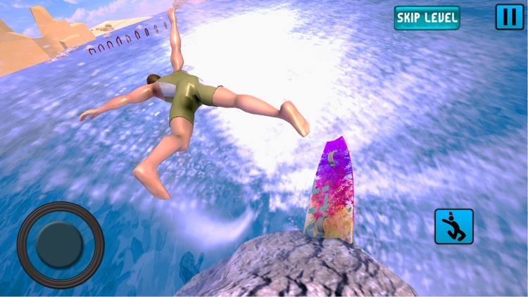 Water Surfing Stunt Flip Race screenshot-3