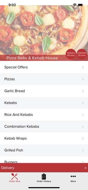 Pizza Bello & Kebab House(圖2)-速報App