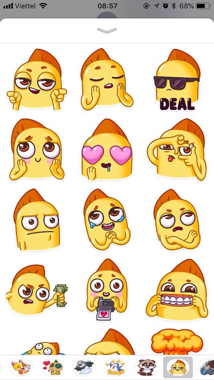 Snappy Emoji Funny Stickers