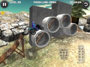 Bike Trials Industrial, game for IOS