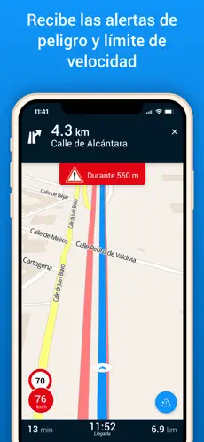 Screenshot 7 ViaMichelin: GPS, Radar, Ruta iphone