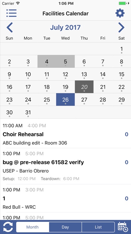 Facility Scheduler By Dwebsite