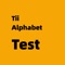 The TiiAlphabetTestapp contains multiple English words