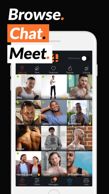 Adam4Adam Gay Dating Chat A4A screenshot-0
