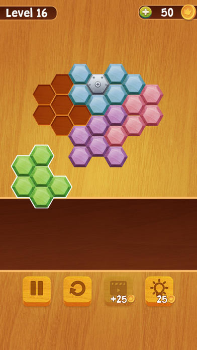 Block Puzzle Hexa Wood screenshot 4