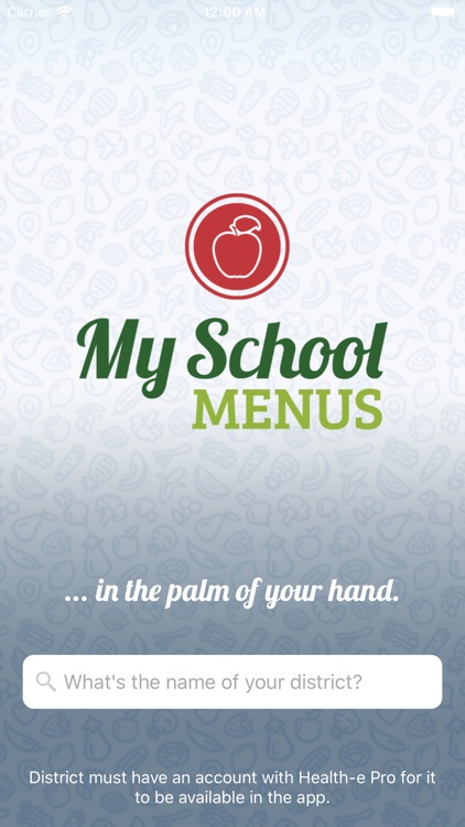 My School Menus