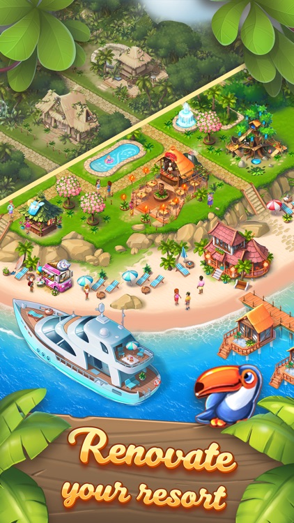Puzzle Resort: Match-3 Game