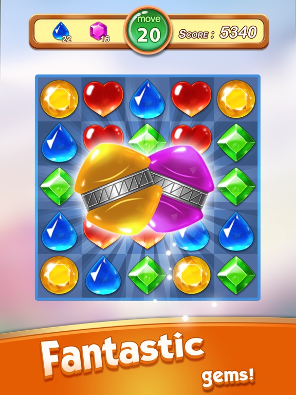 Jewels & Gems - Match 3 Games screenshot 4