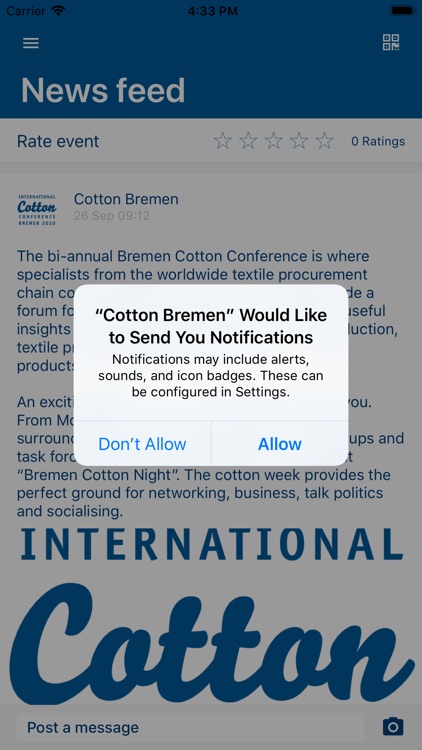 Cotton Conference Bremen