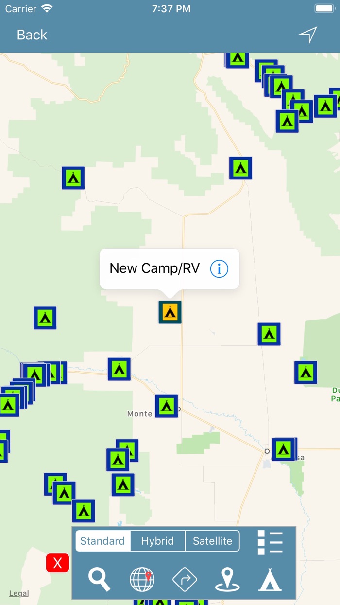Colorado  Campgrounds  RVs