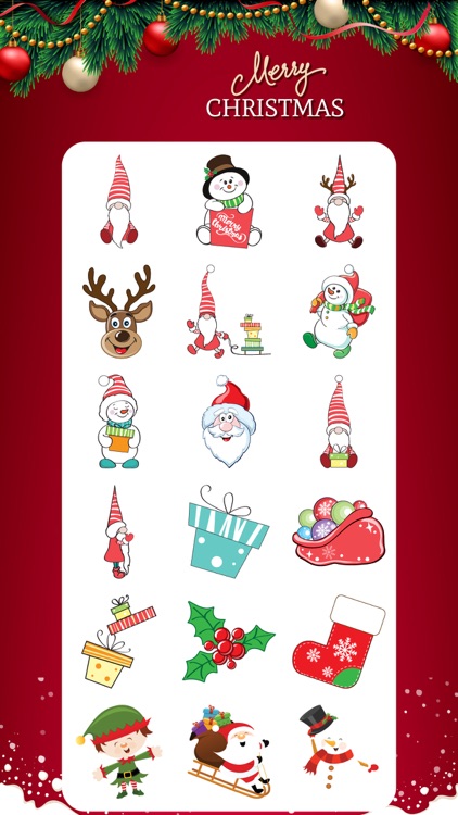 150+ Premíum Christmas Sticker