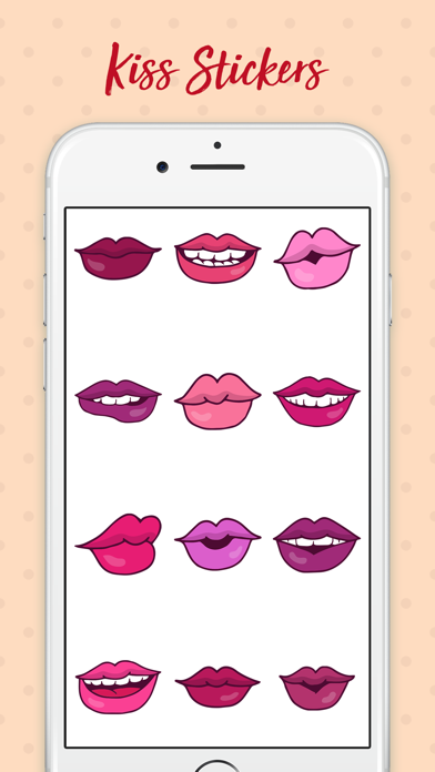 How to cancel & delete Kiss Me Love Stickers! from iphone & ipad 3