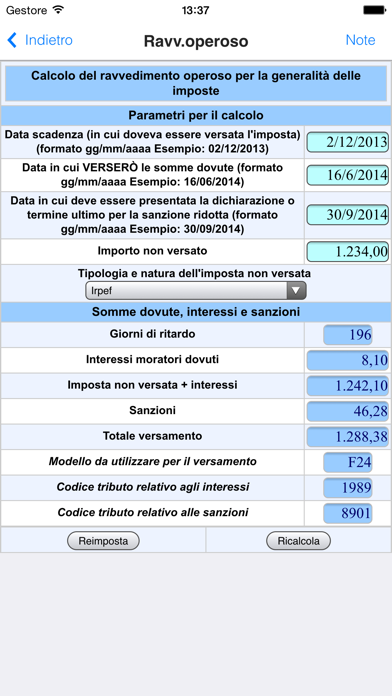 Ammazza! 49+ Verità Che Devi Conoscere Calcolo Ravvedimento Operoso ...