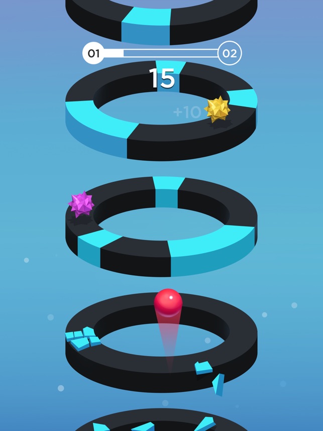 Ball Up 3D, game for IOS