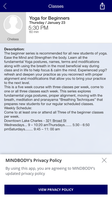 Yoga Center of Lake Charles screenshot 4